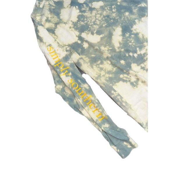 Simply Southern Hey Deer Bleached Long Sleeve Tee - Picture 4 of 5